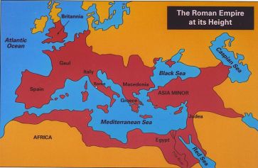 Roman empire at its height.