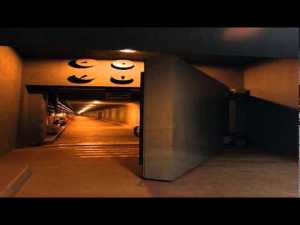 This underground bunker/city, has not only a 25-ton blast door but is well equipped with private apartments and food.